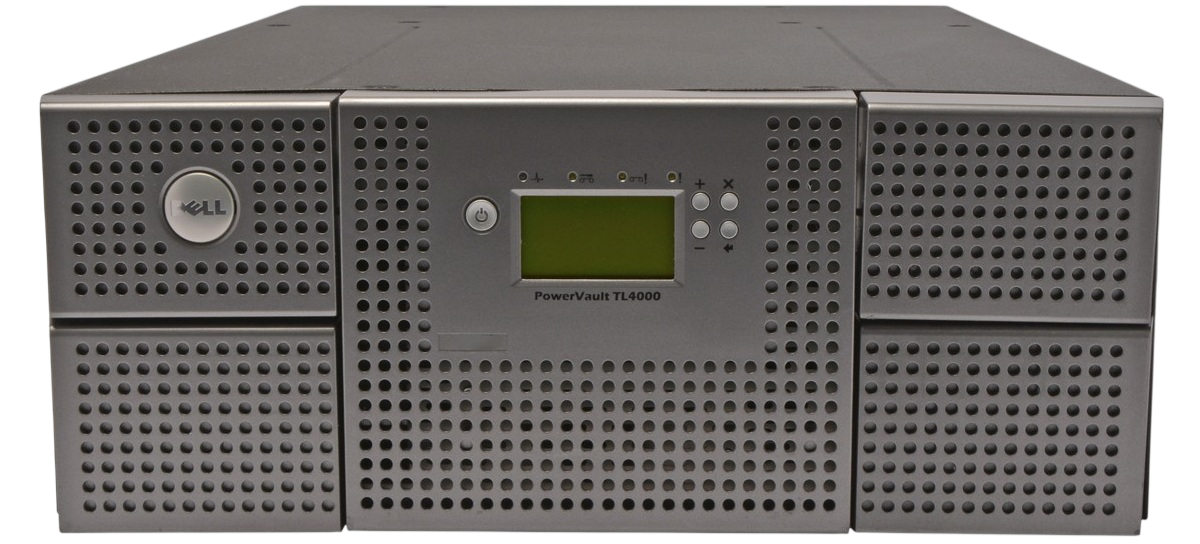 Замена модуля памяти Dell PowerVault TL4000